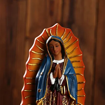 Mergelės Marijos Apdailos Religinių Namų Puošybai Mergelės Marijos Statula Krikščionių Dovana