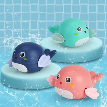 Mielas Animacinių Filmų Gyvūnų Vėžlių, Delfinų Classic Baby Vandens Žaislas Kūdikiams Plaukti Vėžlys Vaikams Paplūdimys Vonios Žaislai