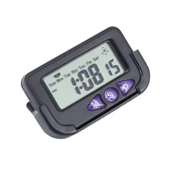 Mini Pocket Elektroninis Skaitmeninis Laikrodis-Žadintuvas Su Snaudimo LED Laikrodžiai Atgalinės atskaitos Laikmatis Chronometras Elektroninių Stalo Laikrodis Nešiojamų
