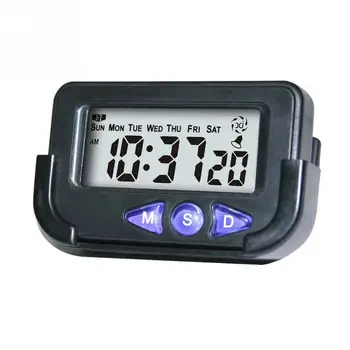 Mini Pocket Elektroninis Skaitmeninis Laikrodis-Žadintuvas Su Snaudimo LED Laikrodžiai Atgalinės atskaitos Laikmatis Chronometras Elektroninių Stalo Laikrodis Nešiojamų