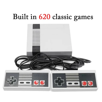 Mini TV Žaidimų Konsolę Retro 8 Bitų Grotuvas, Vaizdo Žaidimų Konsolės Built-In 620 Klasikiniai Žaidimai, Arcade Žaidimų HD Mašina, nintendo ds