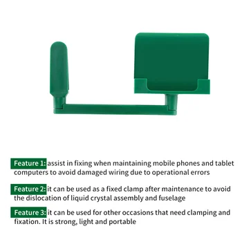 Mobiliojo Telefono Ardyti Taisymo Įrankis (1 Vnt Telefono Plastiko Reguliuojamas Laikiklio, Laikiklis IPhone Samsung S7 LCD Ekrano Remontas
