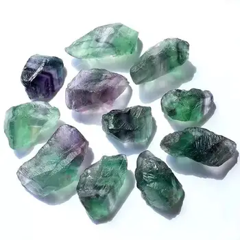 MOKAGY Natūralių Mineralinių Pavyzdys Fluorito Ritosi Grubus Akmuo Kristalas 1kg