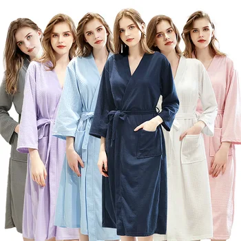 Moterų Šilko Kimono Skraiste Mėgėjams Pižamą Vonia Suknelė Sleepwear Dideli naktiniai drabužiai Minkštas Chalatas Satino Pižamą chalatai moterims