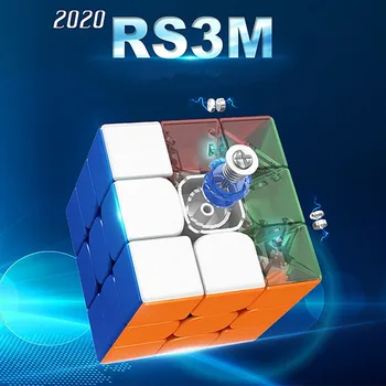 Moyu MFRS3 M Magnetinių Kubas 3x3x3 Greitis Magic Cube 3x3 Kubo Galvosūkį RS3M Magnetas 3x3x3 Profesinės cubo magico RS3M 2020 Kubo Žaislai