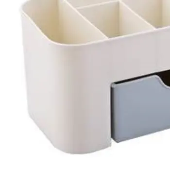 Multi-funkcija Darbalaukio Kosmetikos Organizatorius Atveju su Mažais Paprasto Spalva DrawerMakeup Dėžutė Papuošalų Dėžutės Saugojimo Stalo Laikymo Plastiko