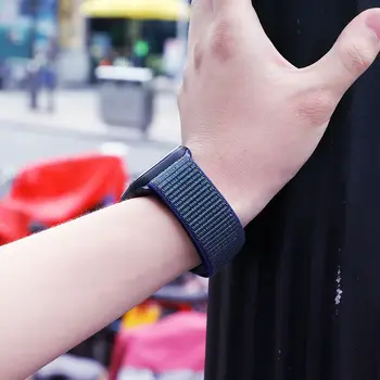 Nailono Kilpos Diržas, Apple Watch band 44mm 40mm Smartwatch Watchband 42mm 38mm correa Stra diržo Apyrankę iWatch Serijos 4 5 6 SE