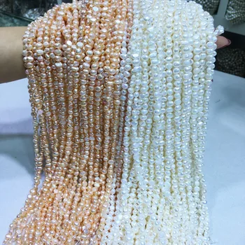 Natūralūs gėlavandenių perlų aukštos kokybės 38 cm, perforuotos prarasti karoliukai 