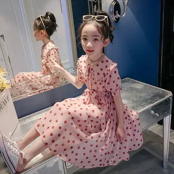 Naujas 2021 Vaikų Korėja Suknelės 12 Mergaičių Suknelė Vasaros Vaikų Drabužių 11 Drabužius 10 Princesė Suknelė Mergaitėms 8 Vaikai 7 Metų