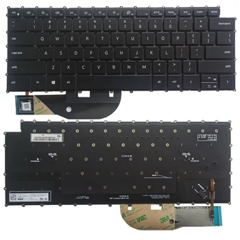 NAUJAS JAV nešiojamojo kompiuterio Klaviatūra DELL XPS 9700 9500 MUS juoda klaviatūra su apšvietimu be rėmelio