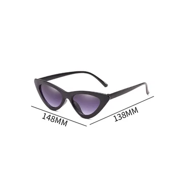 Naujas Mados Seksualus, Cat Eye Akiniai nuo saulės Moterims Prekės ženklo Dizaineris Juodas Trikampis, Saulės Akiniai Moterų Objektyvas Atspalvių Akių Streetwear UV400