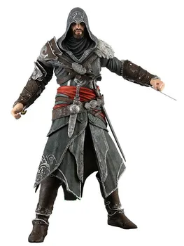 NAUJAS NECA Veiksmų Skaičius, Assassin ' s Creed 3 3 Kartos Brolija Ezio 7 colių Kilnojamojo Lėlės Modelis Žaislų Kolekcija Dovana