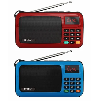 Naujas Nešiojamas Mini FM Radijas, Garsiakalbis, MP3 Muzikos Grotuvas parama TF Kortelė USB PC 