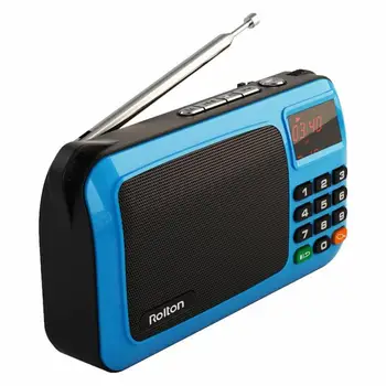 Naujas Nešiojamas Mini FM Radijas, Garsiakalbis, MP3 Muzikos Grotuvas parama TF Kortelė USB PC 