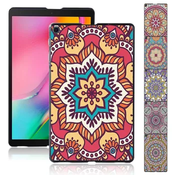 Naujas Tablet Case for Samsung Galaxy Tab 8.0 (2019 M.) T290 T295 Mandala Modelis Patvarus Plonas Apvalkalas + Nemokamas Stylus
