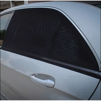 Nauji Karšto 2x Automobilių susukamos Galinis Šoninis Skydelis nuo Saulės Akių Dengiamasis Skydas skėtį nuo saulės UV Protector Automobilio Eksterjero Reikmenys Dropshipping