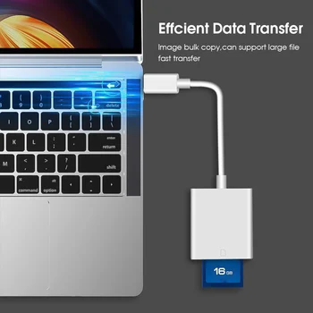 Naujo Tipo C, SD Kortelių Skaitytuvą, USB 3.0 OTG, USB Card Reader Adapteris, skirtas 