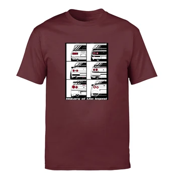 Naujovė GTR Automobilių Marškinėliai Vyrams Juokinga Horizontai Grafinis Marškinėlius Harajuku Tshirts Vasaros Medvilnės trumpomis Rankovėmis Animacinių filmų T-Shirt Camiseta