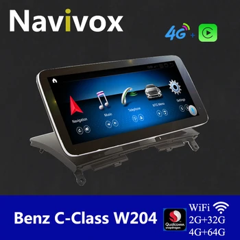 Navivox Qualcomm Snapdragon Automobilį Auto Radijo Benz C Class W204 