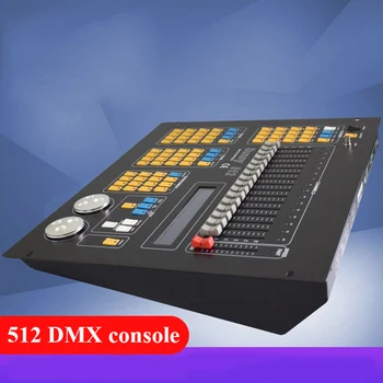 Nemokamas pristatymas NAUJOS 512 DMX Valdytojas DJ Įranga Scenos Apšvietimas DMX Pulto LED Par Juda Galvos Prožektoriai, diskoteka Valdytojas