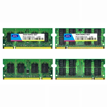 Nešiojamas Atminties Modulis) Ram SDRAM DDR 2 DDR2 667 MHz 200-PIN, 2 GB SO-DIMM PC2-5300 CL5 Sąsiuvinis Memoria Avinai DDRⅡ 667MHz 200PIN