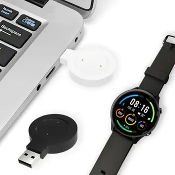 Nešiojamas Belaidis Kroviklis USB Įkrovimo Kabelis Smart Žiūrėti Įkroviklis Dock Station Xiaomi Mi Žiūrėti Spalva Sporto Smartwatch