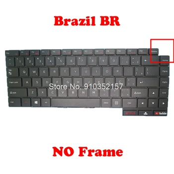 Nešiojamas BR Išdėstymo Klaviatūros Positivo Q232B / Judesio Raudona Q232B Brazilija BR be Rėmelio