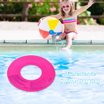Nešiojamų Pripučiami Plaukimo Plaukti Plaukti Žiedas Pripučiami Liuminescencinės Baseinas Flotacinio Kūdikis, Vaikas, Vaikų Suaugusiųjų