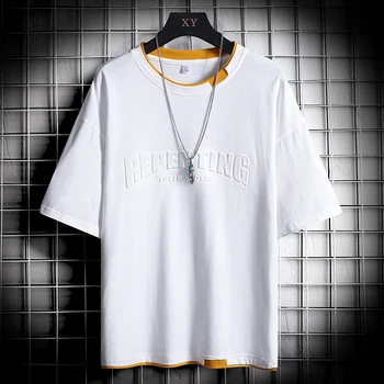 OEIN Prekės Hip-Hop Vyrų Marškinėliai 2021 M. Vasarą vyriški Marškinėliai Naują Atsitiktinis Kietas Tshirts Streetwear Drabužių Mados Tee Marškinėliai Topai