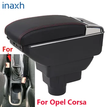 Opel Corsa Porankiu Opel Corsa D Automobilių porankiu lauke interjero talpinimo Modifikavimas dalys Su USB LED žibintai