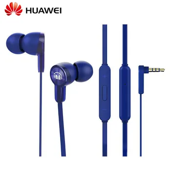 Originalus Huawei Honor Monster Ausinės AM15 Su Mic Stūmoklio Linijos Kontrolės In-Ear Ausinių aukštos kokybės 