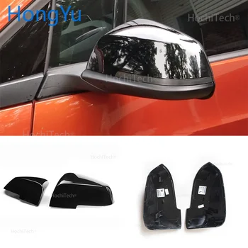 Pakeisti originalaus automobilio galinio vaizdo veidrodėlio dangtelį šviesus aukštos kokybės juoda veidrodžio dangtelis, BMW 1 Serijos, F20 F21 2012-2018