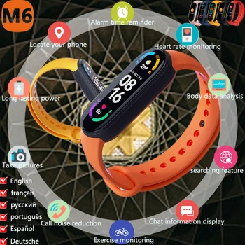 Pasaulinės Versija Xiaomi Mi Juosta 6 Smart Apyrankę 1.56