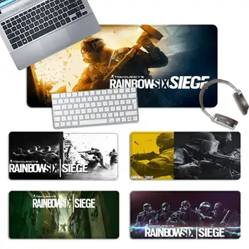Patvarus Rainbow Six Apgulties Žaidimų Pelės Mygtukai Žaidėjus Klaviatūros Maus Pad Stalas Pelės Kilimėlis Žaidimas Reikmenys Overwatch