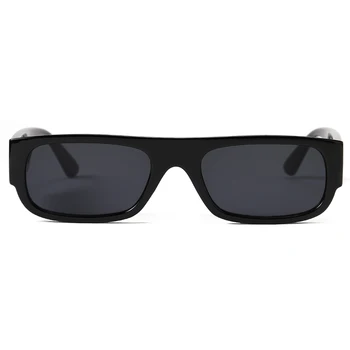 Peekaboo moterų stačiakampio formos akinius nuo saulės, juoda PC rėmo leopard maži moteriški saulės akiniai vyrams pigūs vyrų 2022 dropshipping