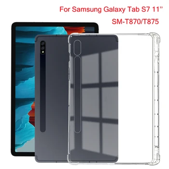 Permatomas Dangtelis Skirtas Samsung Galaxy Tab S7 11