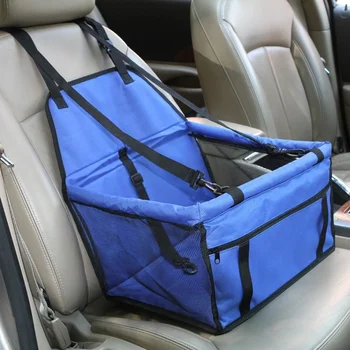 Pet Sustiprinti Automobilių Booster Seat Šunų Kačių Nešiojamas Krepšys su saugos Diržų Šuo Vežėjas Saugos Stabilus Kelionės