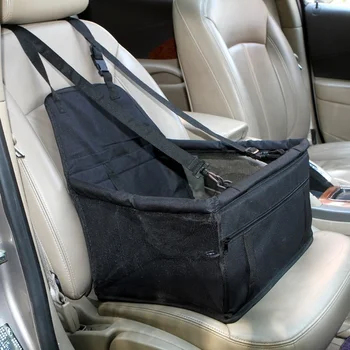 Pet Sustiprinti Automobilių Booster Seat Šunų Kačių Nešiojamas Krepšys su saugos Diržų Šuo Vežėjas Saugos Stabilus Kelionės