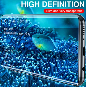 Pilnas draudimas Hidrogelio Plėvelės Samsung Galaxy j3 skyrius J5 J7 2016 2017 Pro Prime G570F G610F J530F J530 J320 J320F Screen Protector