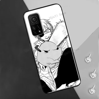 Pjūklą Vyras Siaubo Anime Xiaomi Mi 10T Pro Mi 10 Pastaba Lite 11 Ultra Atveju POCO X3 Pro F3 F2 M3 Telefono Dangtelį