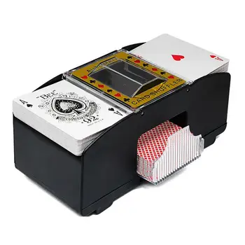 Pokerio Maišyklė Automatinė Anti-deformuoti, Plastikinės Kortelės Maišyklė Mašina Šalies Žaisti Kortelių Shuffling Mašina