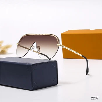 Prabangių Vyrų Akiniai nuo saulės Moterims 2020 Naujas Negabaritinių Vienas Gabalas Prekės Sunglass Metalo Didelis Rėmas Atspalvių UV400 Oculos Gafas de sol Oculos