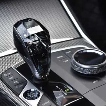 Prabangūs krištolo, Mechaninė pavarų Perjungimo rankenėlė Naujų BMW 4 Serijos Važiuoklės G22 2021 Universaliųjų automobilių Interjero Priedai