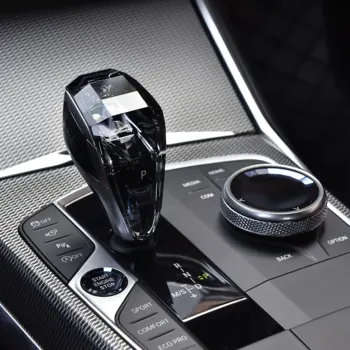 Prabangūs krištolo, Mechaninė pavarų Perjungimo rankenėlė Naujų BMW 4 Serijos Važiuoklės G22 2021 Universaliųjų automobilių Interjero Priedai