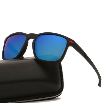 Prekės ženklo Dizainas Poliarizuoti Akiniai nuo saulės Vyrų Vairavimo Saulės Akiniai Vyrų Kvadratinių Sunglass UV400 Atspalvių Akių gafas de sol
