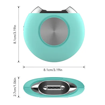 Protingas Elektros Nagų Clipper Profesinės Nagų Žoliapjovės USB Įkrauti Manikiūro Mašina Mini Nešiojamieji nagu Clipper Nagų Įrankiai