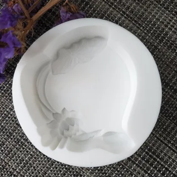 PRZY HC0100 3D Formų Lotoso Gėlės Silikono Muilo Pelėsių Gėlių Aromato Žvakė Formų Muilas Priėmimo Formų Dervos Molio Formų silikagelis