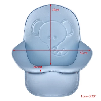 PU Oda atspari Vandeniui Universalus Highchair Sėdynės Pagalvėlė Padengti Motina Kūdikį Kėdė Animacinių filmų modelis Pagalvėlės, Kilimėlis Baby Vaikai