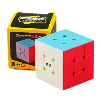 Qiyi Kariai W 3x3x3 Magic Cube Profesinės 3x3 Greitis Kubeliai Galvosūkiai Qiyi Kariai S 3 3 Greitis kubas