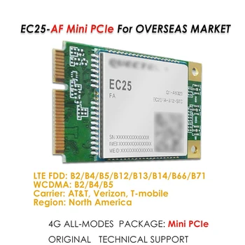 Quectel EB25 4G Maršrutizatorių MiniPCIE Uosto 4G Modulio CAT4 Signalas Žetonų Už WE826 WG3526 WG1608 